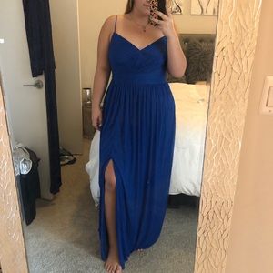 Long bridesmaid dress